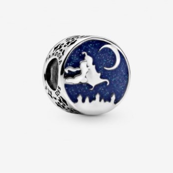 Disney moon magic carpet ride charm fits pandora - Picture 1 of 6